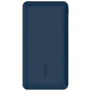 Powerbank 2 puertos usb-a 1 puerto usb-c 15w 10,000mah azul